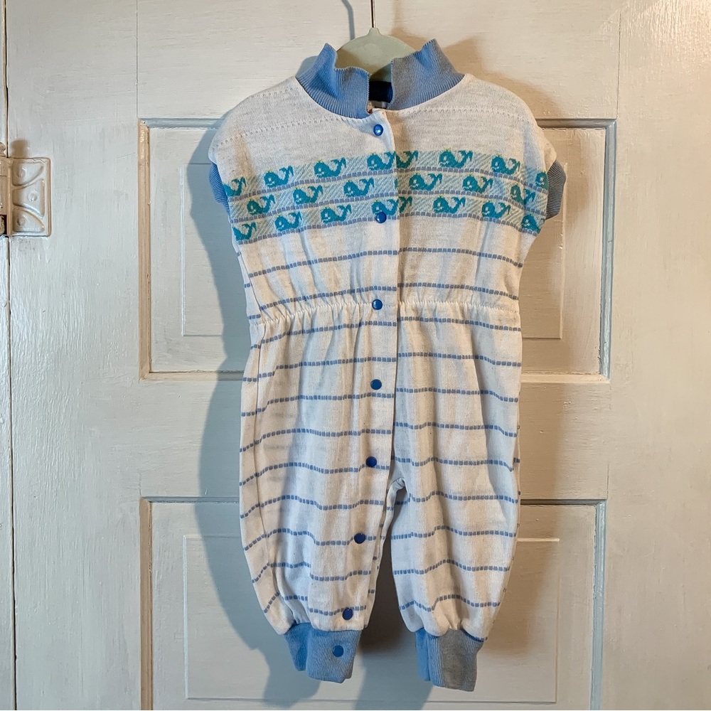 Vintage Healthtex Whale Romper